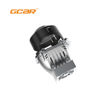 Lente de Proyector de Alta Gama GCAR R5 MAX 65W 6000K Luz Blanca TIR LED, Faro de Proyección con Prisma Universal para Automóvil