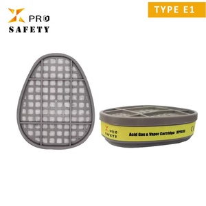 Cartucho de filtro de aire de vapor de patrón plano desechable y reutilizable con certificado CE tipo ABek1 Multi Anti-Acid <span class=keywords><strong>Gasmask</strong></span> - Product Image 5