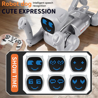 Robot chien intelligent IA personnalisé en usine, contrôle à distance par application, chantant, dansant, animal de compagnie électronique interactif, robot domestique intelligent