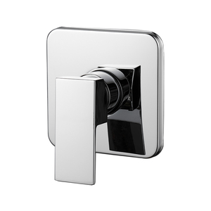 Vòi sen tắm đứng đồng thau đánh bóng kiểu cổ điển, tay cầm đơn, van âm tường, điều khiển bằng tay, model 1307, chất liệu đồng thau cao cấp - Product Image 1