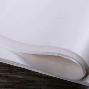 Custom Logo Printed Waxed Greaseproof Wrapping Paper Food Grade Tissue Paper <b>Sheets</b> for Sandwich Shawarma - Product Image 6