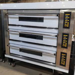 Horno de Cocción por Capas Estándar con 12 Tubos de Calentamiento por Infrarrojos Lejanos por Capa, Gran Espacio Interior, Placa de Acero Inoxidable de Alta Resistencia Eléctrica - Product Image 4