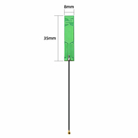 Antenne PCB LTE 4G 3G 2G GSM NB-IoT avec support adhésif, gain élevé pour IoT, longueur de câble et connecteur personnalisables
