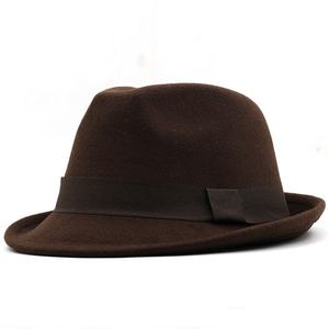 Nuevo Estilo de Gorro de Invierno Informal con Visera, Gorro de Lana Estilo Jazz, Gorro de Copa Estilo Británico con Banda, Gorro de Lana Suave de Color Sólido - Product Image 6