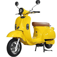 Scooter électrique rétro vintage avec moteur 3000W, vitesse maximale de 65 km/h, moteur sans balais, moto électrique