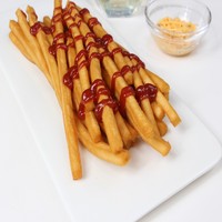 Poudre prémélangée de frites longues 1 kg/sac de farine de pomme de terre prête à l'emploi