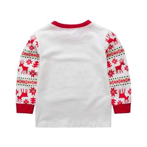 Vêtements de Noël pour enfants, pantalon et pull décontractés pour bébés filles avec motif de rennes de Chine - Product Image 2