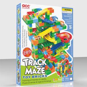 Juego de bloques de construcción de laberinto de canicas MILI para niños, juguete educativo de plástico ecológico para niños - Product Image 4