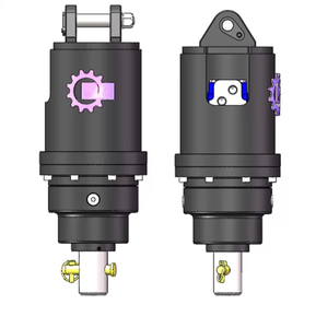 Mini Taladro Perforador de Tierra, Accesorios para Excavadora, Motor Hidráulico para Perforadora, para Minicargadora, Retroexcavadora, Grúa, Tractor - Product Image 2