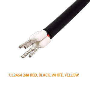 Maßgefertigter Aluminiumlegierungs-Adapter Anschlussklemme PVC-Isoliertes 350mm 240V Stromkabel für Elektronik-Montage - Product Image 2