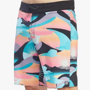 Boardshorts Mens Boardshorts UPF 50 + 태양 보호 수영 트렁크 반바지 Boardshort 남자 2022