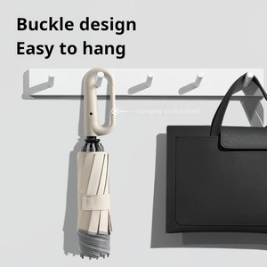 Lm-<span class=keywords><strong>l</strong></span>全自动防风防雨商务伞三折钩环扣商务礼品厂家批发防雨 - Product Image 4