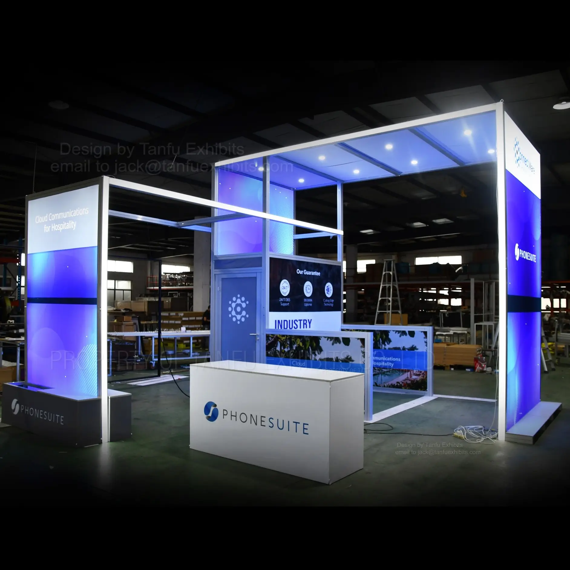 ODM Manufacturer Exhibition Show Booth for Trade Show or Expo