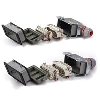 Connecteurs à sertir BYLJQ de remplacement HE 016 HE 020 HDC, connecteur rectangulaire robuste pour l'automatisation, prise robuste