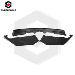 Labbro Anteriore Stile V in Fibra di Carbonio a Secco per BMW G80 M3 G82 G83 M4 Competition Splitter Paraurti Anteriore in Fibra di Carbonio - Product Image 3