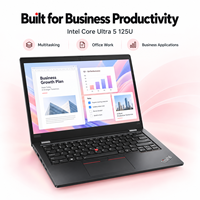 Ordinateur portable professionnel ThinkPad L14 Gen 5, processeur Intel Core Ultra 5 125U, 16 Go de RAM, 512 Go de SSD, écran 14 pouces WUXGA IPS, vente en gros