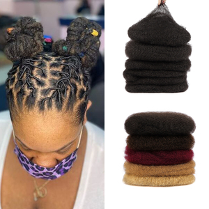 OrientFashion Cheveux Naturel Crépus Afro Touffe 50g Vente en gros Cheveux humains Afro Crépus en vrac - Product Image 1