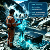Détecteur de vie UWB pour espaces confinés souterrains, équipement de recherche, système de détection de signes vitaux traversant les murs pour survivants d'accidents miniers