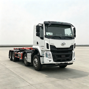 รถบรรทุกติดเครนยกขยะ Dongfeng Liuzhou 8x4 รุ่น Heavy Duty 30 ตัน พร้อมกระบะแบบ Roll Off ลดราคาพิเศษ - Product Image 6