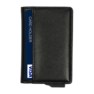 CardHoda Aluminum Card Holder <b>RFID</b> <b>Blocking</b> Pop-Up <b>Wallet</b> Short Fold Closure Unisex Minimalist Design - Product Image 4