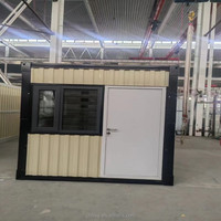 Fourniture directe d'usine à bas prix Conteneur pliable Maison de bureau Maison préfabriquée pliante en acier léger