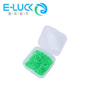 Cuñas de matriz Dental Manual de 100 Uds., cuñas de plástico de fijación interproximal desechables con forma de <span class=keywords><strong>onda</strong></span> con orificio, Uds. - Product Image 3