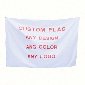 Wholesale Outdoor Any Size Standard Advertising 3x5 <b>Flags</b> Promotion White Custom <b>Flags</b>,banner - Product Image 2