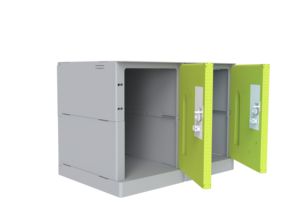 Armoire de rangement en plastique ABS imperméable pour intérieur, vestiaire de gym, meubles pour l'école, casiers de qualité supérieure - Product Image 5