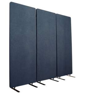 Écran de séparation <span class=keywords><strong>acoustique</strong></span> en <span class=keywords><strong>feutre</strong></span>, 3 en 1, pour bureau mobile, structure légère - Product Image 4
