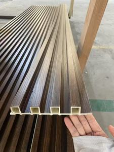 Thiết kế mới hạt gỗ paneles de <span class=keywords><strong>WPC</strong></span> decorativo Para pared trong nhà <span class=keywords><strong>WPC</strong></span> Panel tường - Product Image 2