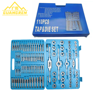 Guangren 110 Bộ Dụng Cụ Cắt Ren Và Ren Theo Hệ Mét Thép Hợp Kim Cứng Cắt Ren Ngoài & Ren Trong Kèm Hộp Đựng - Product Image 4