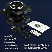 Direktverkauf vom Hersteller: Hochwertige LED-Sechsarm-Moving-Head-Beam-Laser-Stroboskop-Bühnenbeleuchtung für Diskotheken und Hochzeiten