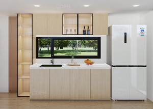 Một phòng tắm đúc sẵn container nhà phẳng gói thép phòng khách sạn prefab sống với sự thoải mái và thuận tiện - Product Image 3