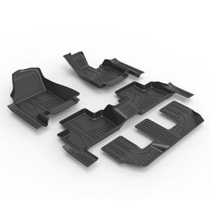 Tapis de voiture SUV imperméable de luxe 5D TPE tapis de sol de voiture tapis de cargaison pour 2022-2025 <span class=keywords><strong>Volvo</strong></span> XC90 RHD tapis de coffre - Product Image 2