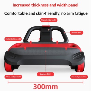 <span class=keywords><strong>Rueda</strong></span> <span class=keywords><strong>Abdominal</strong></span> de Cuatro Ruedas Modelo V12 <span class=keywords><strong>con</strong></span> Rebote Automático, Plegable, Equipo de Entrenamiento en Casa para Hombres, para Adelgazar y Abdominales - Product Image 4
