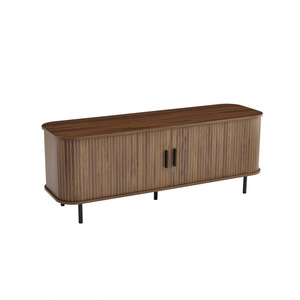 Mueble de TV Moderno con Almacenamiento, Diseño Minimalista para Sala de Estar <span class=keywords><strong>Pequeña</strong></span>, <span class=keywords><strong>Mesa</strong></span> Consola - Product Image 2