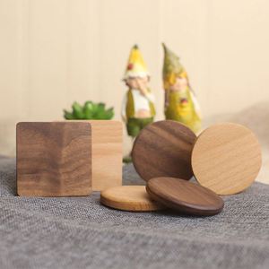 Custom Engraved Wooden <b>Coasters</b> Set - Personalized Bamboo <b>Drink</b> <b>Coasters</b> for Promotional Gifts and Home Use - Product Image 4