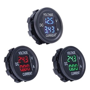 Digital Ammeter and Voltmeter Power Out <strong>Car</strong> <strong>12V</strong> DC <strong>Socket</strong> - Product Image 1