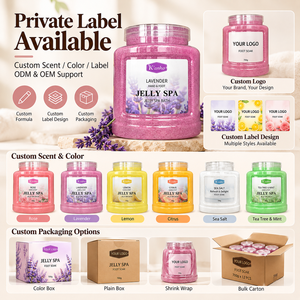 Gel da Bagno Profumato alla Lavanda per Mani e Piedi 750g, Rinfrescante e Idratante, per Pedicure, Uso Professionale e Domestico - Product Image 6