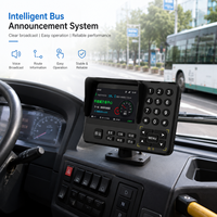 Annonceur de Bus Intelligent avec Système de Diffusion Vocale pour le Transport Public, Rappel aux Passagers et Navigation des Itinéraires