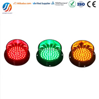 Module de remplacement de lampe de signalisation LED ronde étanche de 200 mm, rouge, ambre, vert, pour feux de circulation