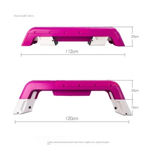 Plates-formes de marche de Fitness multifonctionnelles professionnelles haltères directs d'usine tabouret de saut aérobie rythme de pédale pour l'aérobie - Product Image 2
