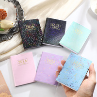 Carnet scolaire en cuir PU A5 A6 A7 avec impression de logo personnalisé 2026 pour étudiants, carnets, agendas, journaux