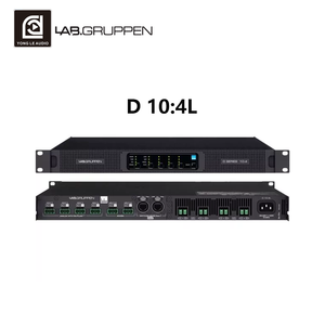 Amplificador <span class=keywords><strong>de</strong></span> Potencia <span class=keywords><strong>de</strong></span> Audio Profesional OEM D10:4L <span class=keywords><strong>de</strong></span> 4 Canales Surround, 4250W, Carcasa Metálica Negra, Dante 88 Network, <span class=keywords><strong>Alta</strong></span> <span class=keywords><strong>Fidelidad</strong></span> - Product Image 1