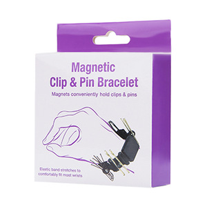 Wanmei Magnetic Bracelet Hair <b>Clip</b> Storage Wristband For Makeup Artists Convenient Plastic <b>Tool</b> With U Shaped <b>Clips</b> - Product Image 5