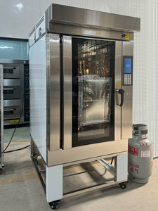 Vật liệu cấp thực phẩm Lò quay không khí nóng 10 khay, tiên phong tiết kiệm năng lượng, đáp ứng nhu cầu nướng bánh/nhà máy - Product Image 3