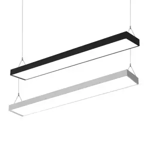 Selectable Black/White Mall Supermarket Building Used LED Office Panel Light