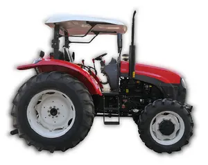 Cinese vendita calda 80hp 90hp 100hp 110hp 125hp 130hp macchine agricole YTO motore 4WD trattore compatto per campo agricolo