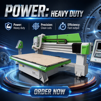Routeur CNC S6-2513 avec table mobile, transmission à vis à billes, 7,5 kW, ATC, machine de gravure et de fraisage pour MDF