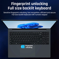 16 inch FHD IPS Gaming Laptop R7-4800H Hexa Core 4.3GHz Wi-Fi 6 BT5.3 vingerafdrukscanner achtergrondverlichte kantoor desktop computer notebook pc
